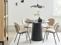 Stół do jadalni PLATO 100 cm 100 cm Metal Stoły Do Jadalni|Wszystkie Stoły