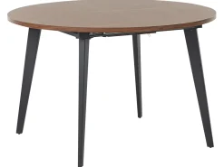 Best Stół do jadalni rozkładany BOVINA Ciemnobrązowy 120/150 cm 120 cm Stoły Do Jadalni|Wszystkie Stoły