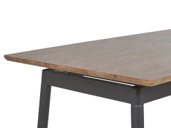 Stół do jadalni rozkładany CALIFORNIA Ciemnobrązowy 160/200 cm 90 cm Stoły Do Jadalni|Wszystkie Stoły