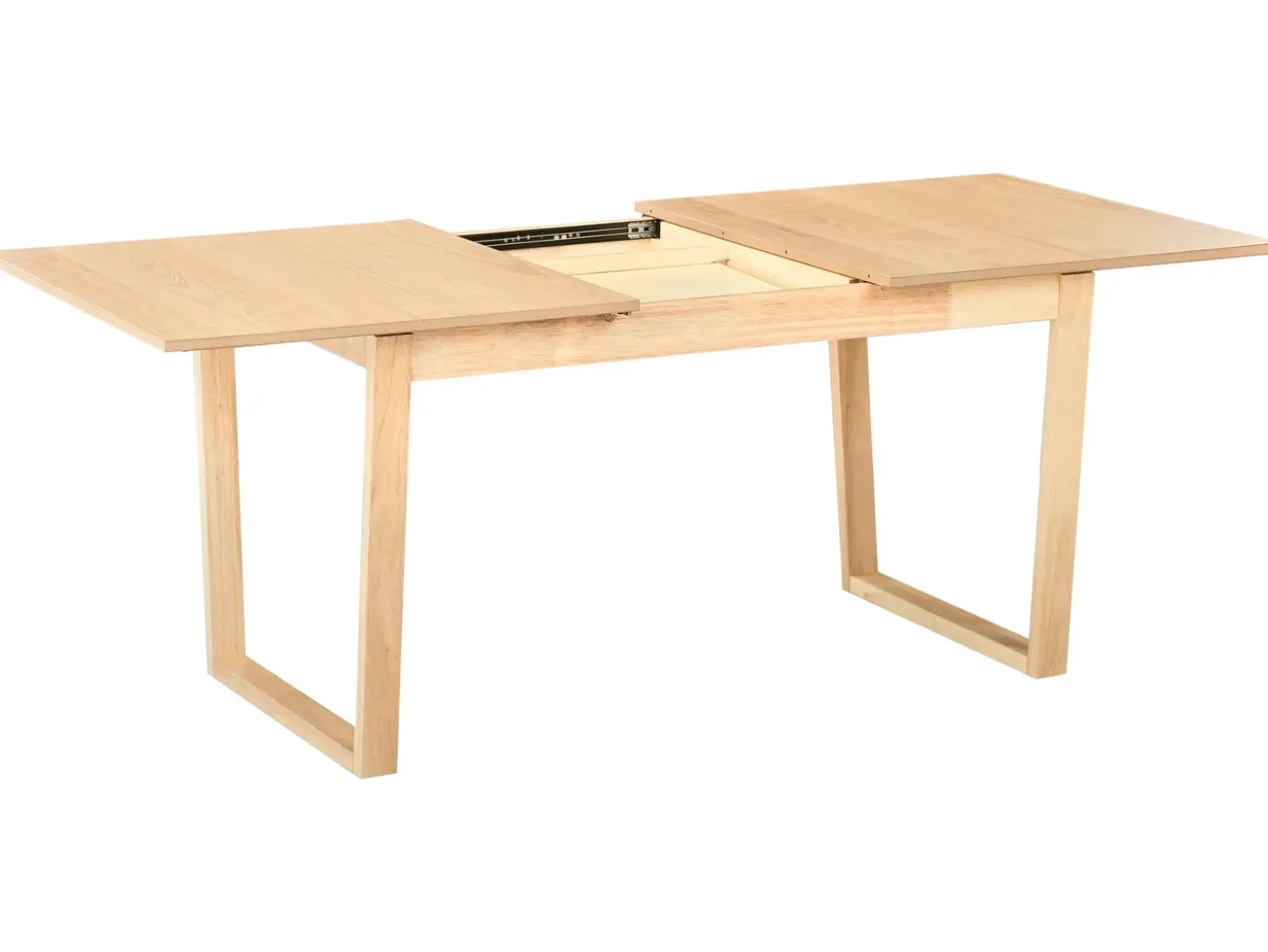 New CAMDEN Jesion jasny 160/200 cm 95 cm Stoły Do Jadalni|Wszystkie Stoły