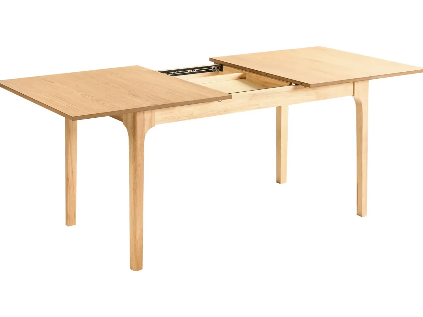 Clearance DELMAS Jesion jasny 160/200 cm 90 cm Stoły Do Jadalni|Wszystkie Stoły