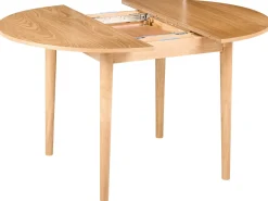 Discount Stół do jadalni rozkładany ECHO Dąb jasny 107/137 cm 107 cm Stoły Do Jadalni|Wszystkie Stoły