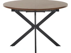 Best Stół do jadalni rozkładany FRIONA Ciemnobrązowy 110/140 cm 110 cm Stoły Do Jadalni|Wszystkie Stoły
