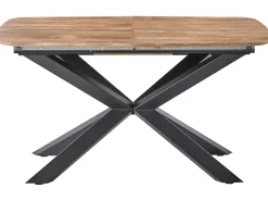 Outlet Stół do jadalni rozkładany GAIRDNER Brązowy 140/180 cm 90 cm Stoły Do Jadalni|Wszystkie Stoły