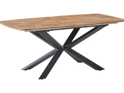 Outlet Stół do jadalni rozkładany GAIRDNER Brązowy 140/180 cm 90 cm Stoły Do Jadalni|Wszystkie Stoły