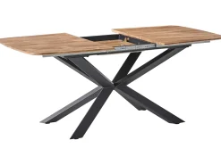 Outlet Stół do jadalni rozkładany GAIRDNER Brązowy 140/180 cm 90 cm Stoły Do Jadalni|Wszystkie Stoły