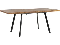 Sale Stół do jadalni rozkładany HARLOW Ciemnobrązowy 140/180 cm 90 cm Stoły Do Jadalni|Wszystkie Stoły