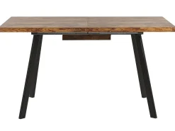 Sale Stół do jadalni rozkładany HARLOW Ciemnobrązowy 140/180 cm 90 cm Stoły Do Jadalni|Wszystkie Stoły