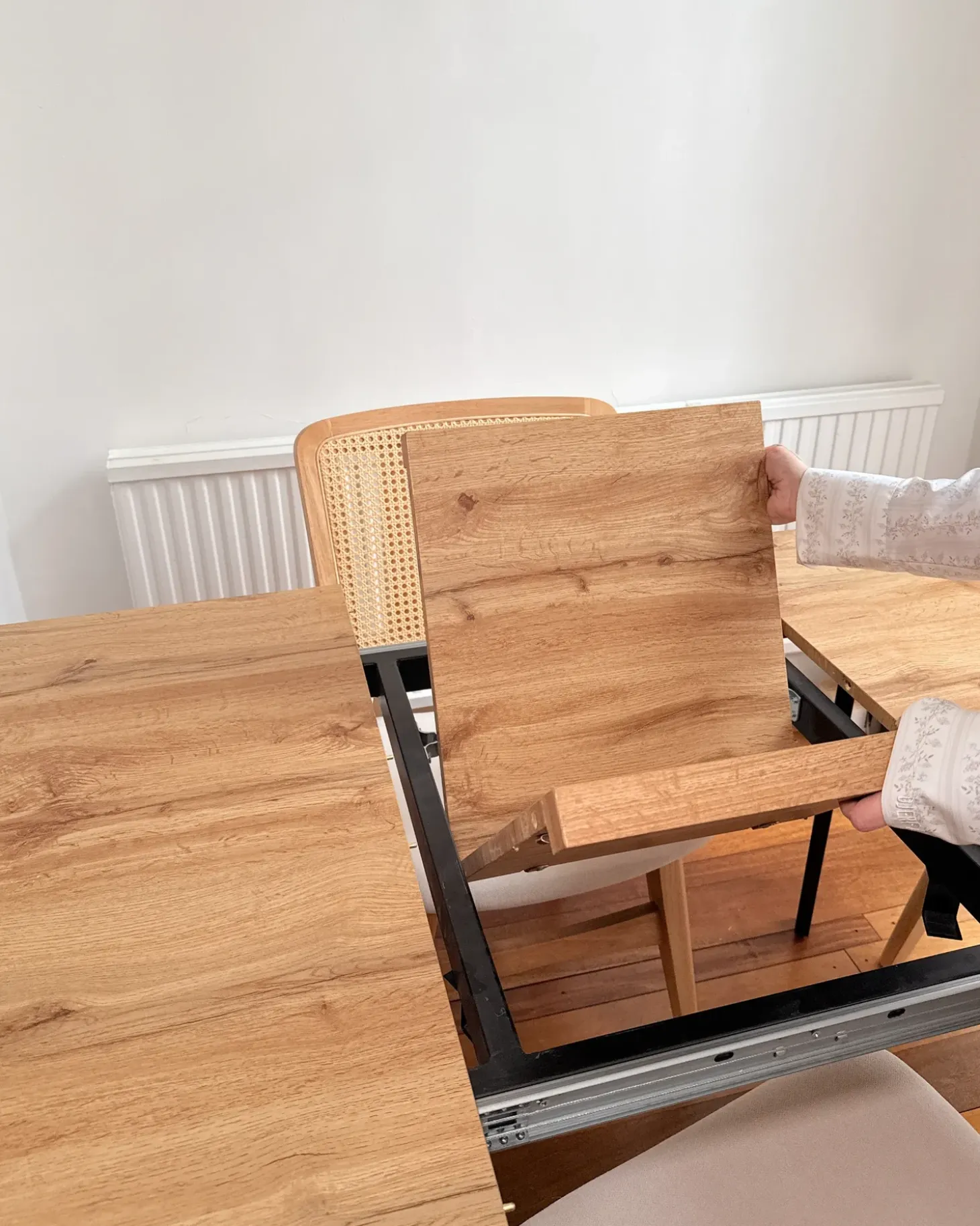Online Stół do jadalni rozkładany HARLOW Brązowy 140/180 cm 90 cm Stoły Do Jadalni|Wszystkie Stoły