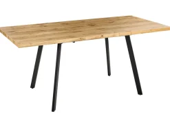 Online Stół do jadalni rozkładany HARLOW Brązowy 140/180 cm 90 cm Stoły Do Jadalni|Wszystkie Stoły