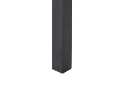 Clearance Stół do jadalni rozkładany HOUSTON Jasnobrązowy/ czarny 120/150 cm 90 cm Drewno sosnowe Stoły Z Litego Drewna|Stoły Rozkładane