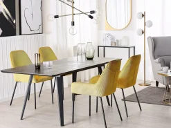 Discount Stół do jadalni rozkładany IRVINGTON 160/200 cm 90 cm Stoły Do Jadalni|Wszystkie Stoły