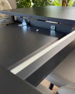 Discount Stół do jadalni rozkładany IRVINGTON 160/200 cm 90 cm Stoły Do Jadalni|Wszystkie Stoły