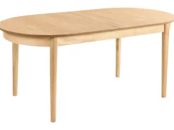 Clearance Stół do jadalni rozkładany LARTO Jesion jasny 180/220 cm 90 cm Stoły Do Jadalni|Wszystkie Stoły