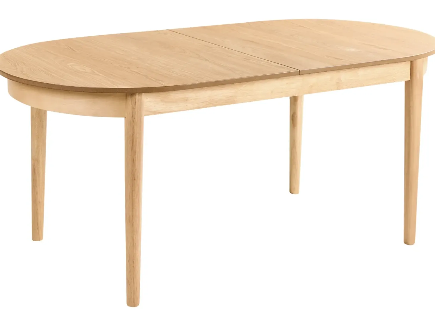Clearance Stół do jadalni rozkładany LARTO Jesion jasny 180/220 cm 90 cm Stoły Do Jadalni|Wszystkie Stoły