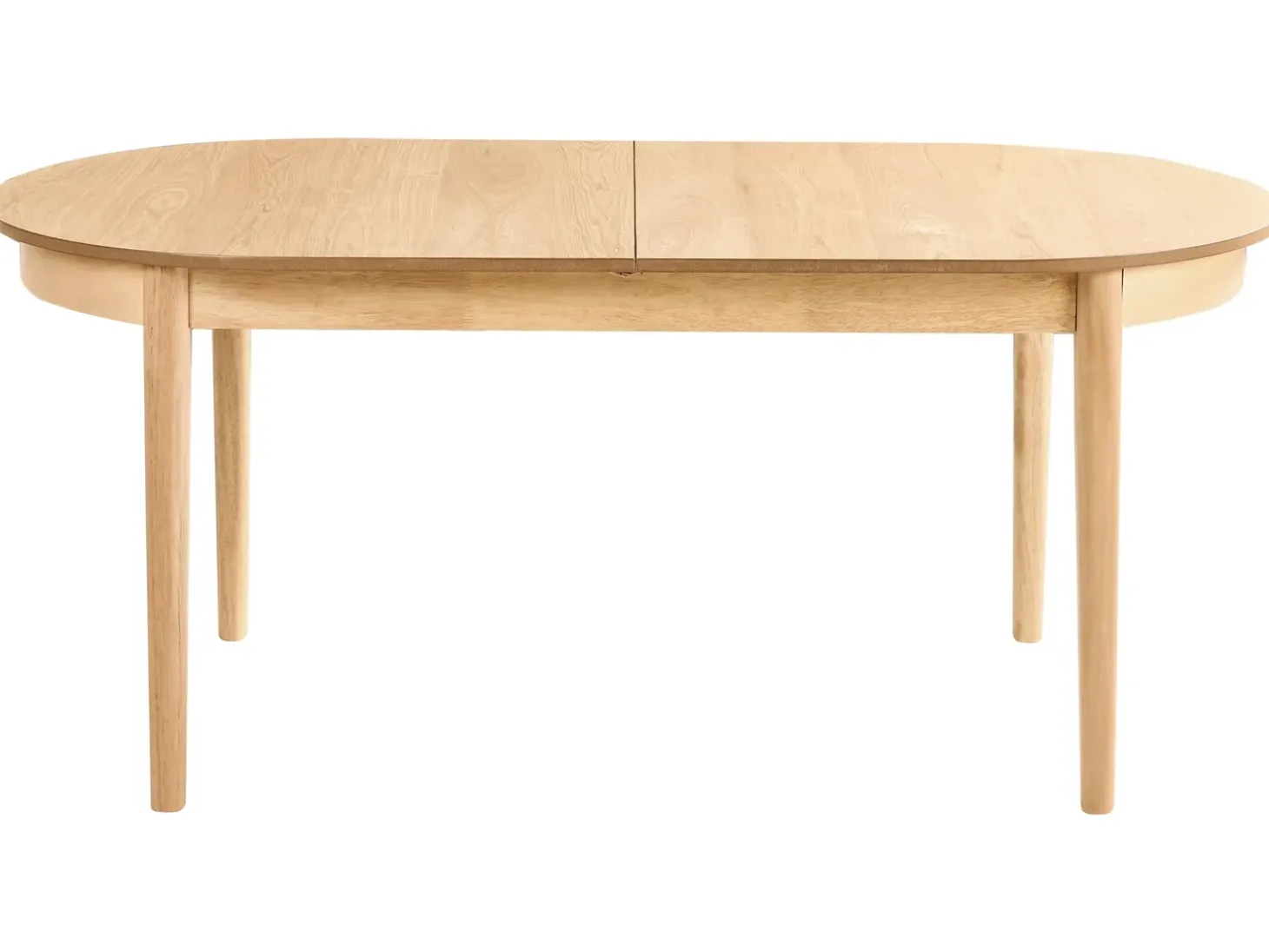 Clearance Stół do jadalni rozkładany LARTO Jesion jasny 180/220 cm 90 cm Stoły Do Jadalni|Wszystkie Stoły