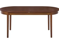 Outlet Stół do jadalni rozkładany LARTO Jesion ciemny 180/220 cm 90 cm Stoły Do Jadalni|Wszystkie Stoły