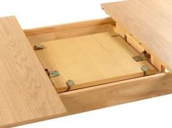 Outlet Stół do jadalni rozkładany MADOX Dąb jasny 90 cm Stoły Do Jadalni|Wszystkie Stoły