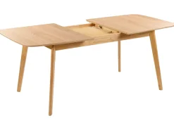 Outlet Stół do jadalni rozkładany MADOX Dąb jasny 90 cm Stoły Do Jadalni|Wszystkie Stoły