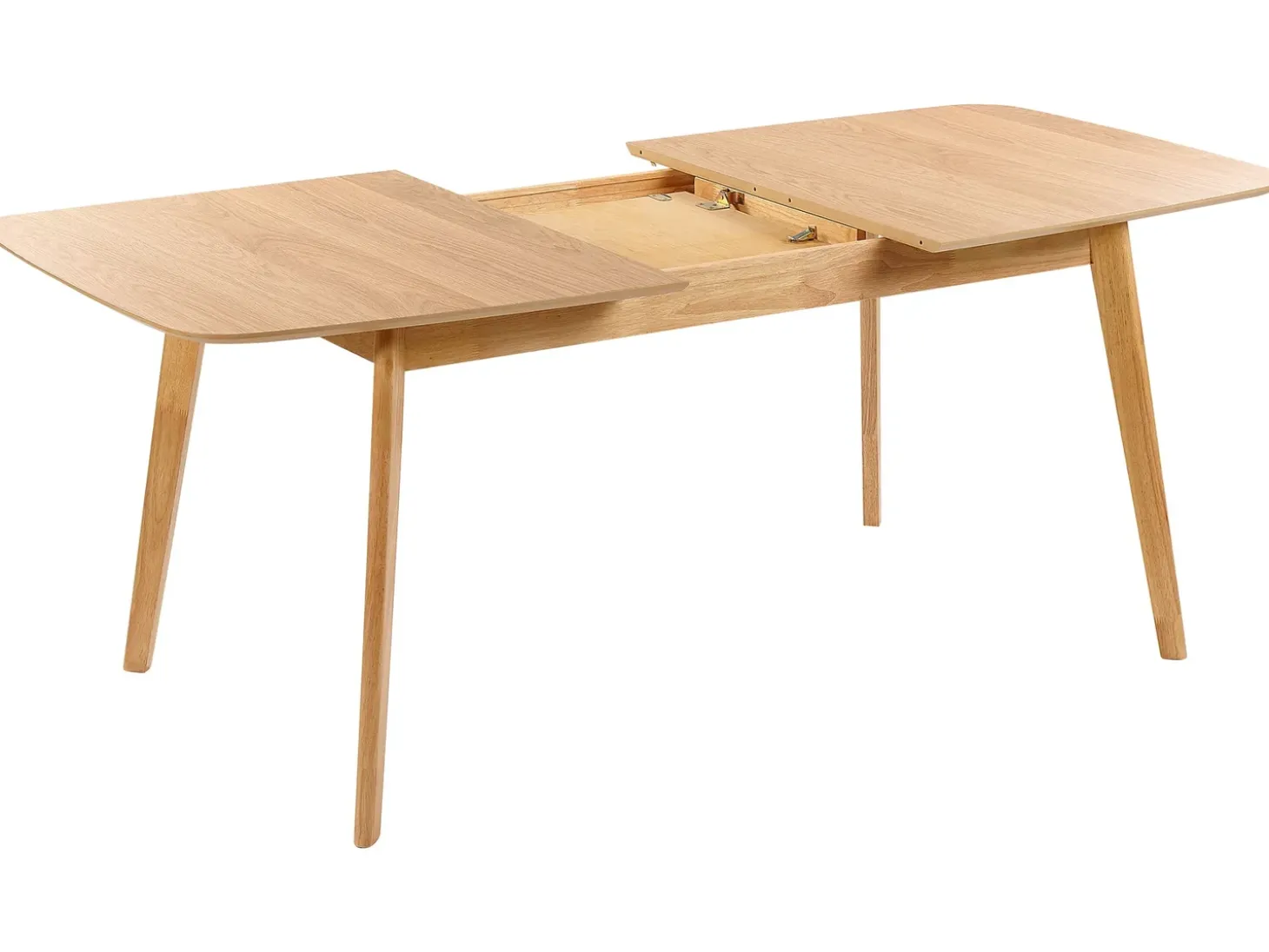 Outlet Stół do jadalni rozkładany MADOX Dąb jasny 90 cm Stoły Do Jadalni|Wszystkie Stoły