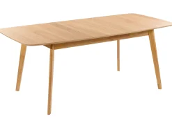 Outlet Stół do jadalni rozkładany MADOX Dąb jasny 90 cm Stoły Do Jadalni|Wszystkie Stoły