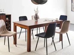 Sale Stół do jadalni rozkładany MADURA Jesion ciemny 160/240 cm 90 cm Stoły Do Jadalni|Wszystkie Stoły