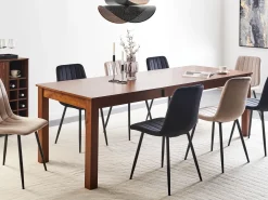 Sale Stół do jadalni rozkładany MADURA Jesion ciemny 160/240 cm 90 cm Stoły Do Jadalni|Wszystkie Stoły