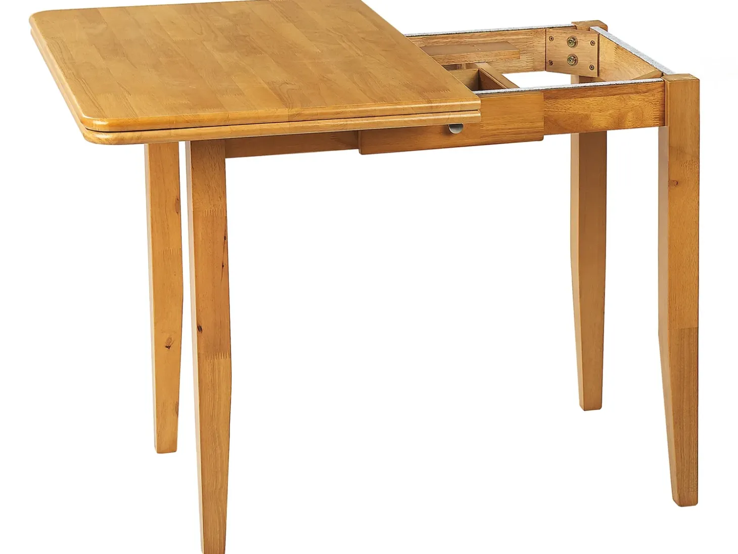 Discount Stół do jadalni rozkładany MASELA 90/120 cm 60 cm Drewno Stoły Z Litego Drewna|Stoły Rozkładane