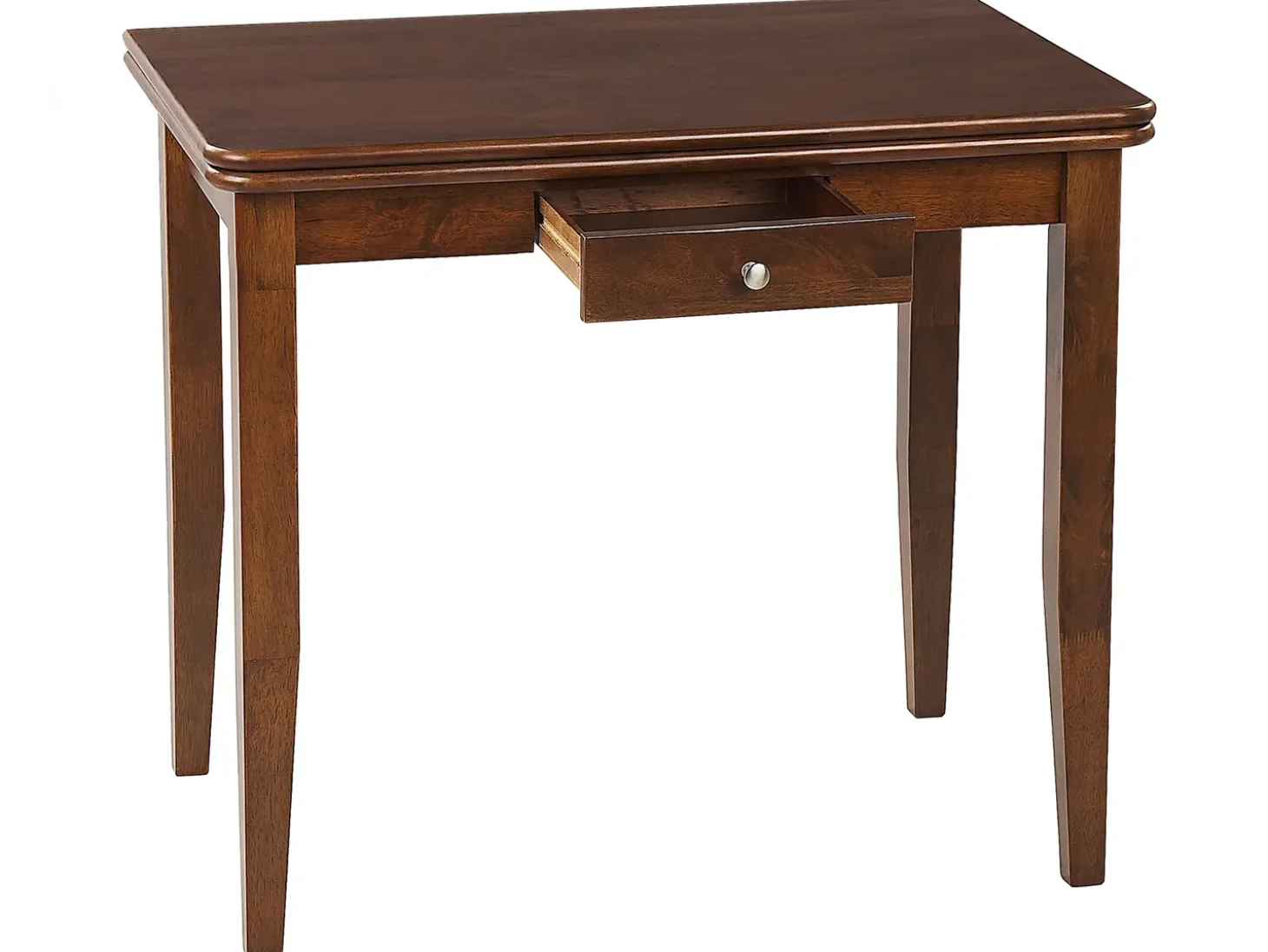 Sale Stół do jadalni rozkładany MASELA Ciemno 90/120 cm 60 cm Drewno Stoły Z Litego Drewna|Stoły Rozkładane