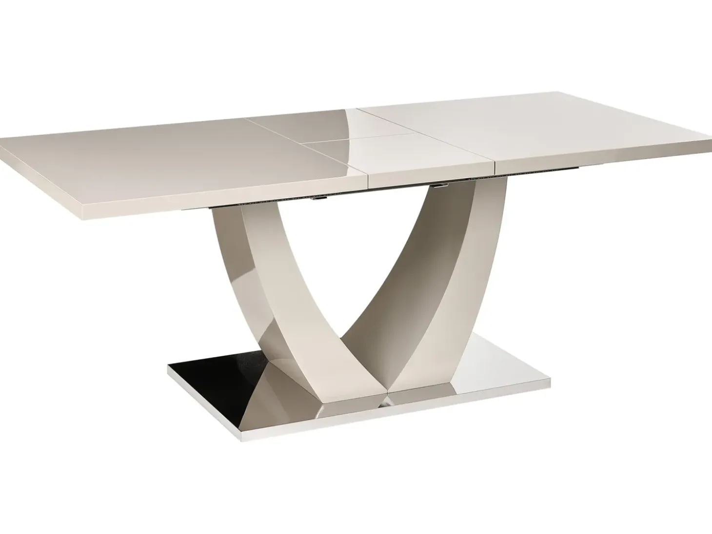 Outlet Stół do jadalni rozkładany MERRAN Jasno 160/200 cm 90 cm Stoły Do Jadalni|Wszystkie Stoły
