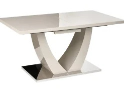 Outlet Stół do jadalni rozkładany MERRAN Jasno 160/200 cm 90 cm Stoły Do Jadalni|Wszystkie Stoły