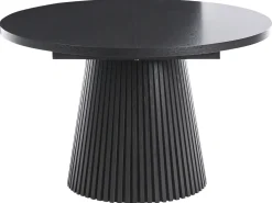 Discount Stół do jadalni rozkładany MOORE Jesion 120/160 cm 120 cm Stoły Do Jadalni|Wszystkie Stoły