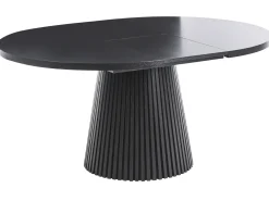 Discount Stół do jadalni rozkładany MOORE Jesion 120/160 cm 120 cm Stoły Do Jadalni|Wszystkie Stoły