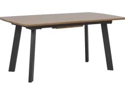 Discount Stół do jadalni rozkładany SALVADOR Ciemnobrązowy 160/200 cm 90 cm Stoły Do Jadalni|Wszystkie Stoły
