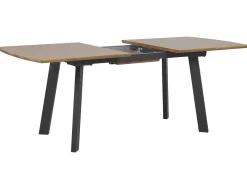 Discount Stół do jadalni rozkładany SALVADOR Ciemnobrązowy 160/200 cm 90 cm Stoły Do Jadalni|Wszystkie Stoły