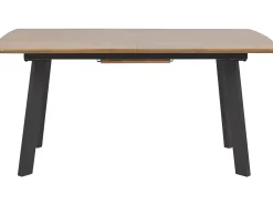 Discount Stół do jadalni rozkładany SALVADOR Ciemnobrązowy 160/200 cm 90 cm Stoły Do Jadalni|Wszystkie Stoły