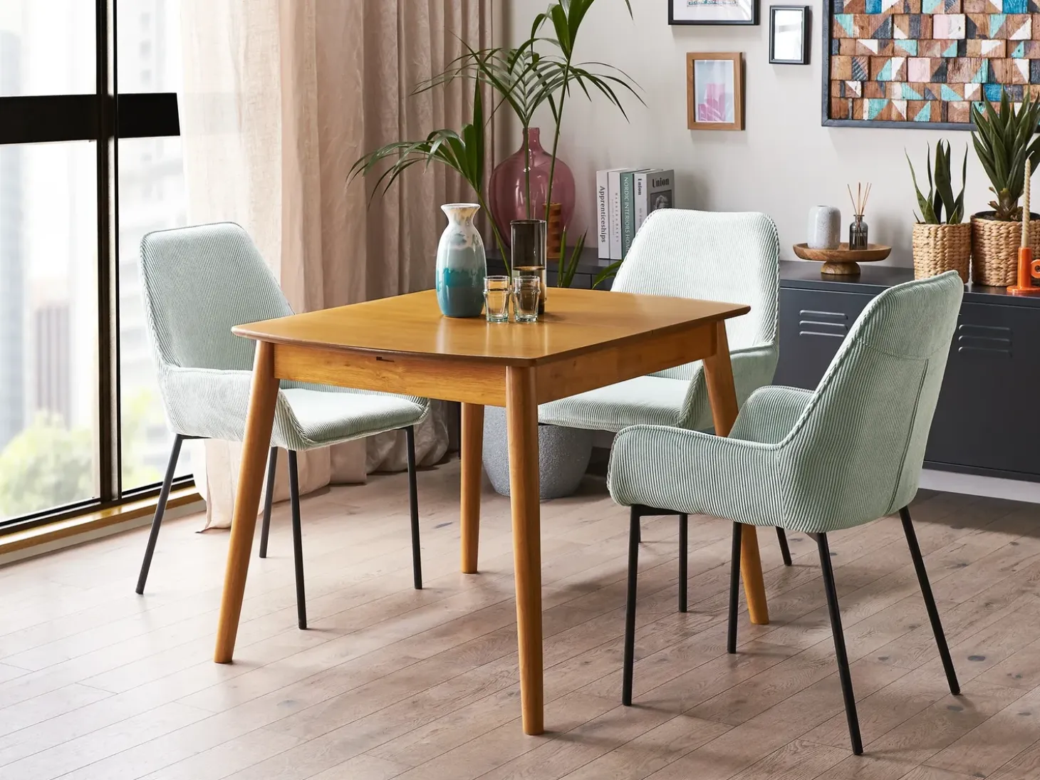 Clearance Stół do jadalni rozkładany TOMS Jasno 100/130 cm 80 cm Stoły Do Jadalni|Wszystkie Stoły
