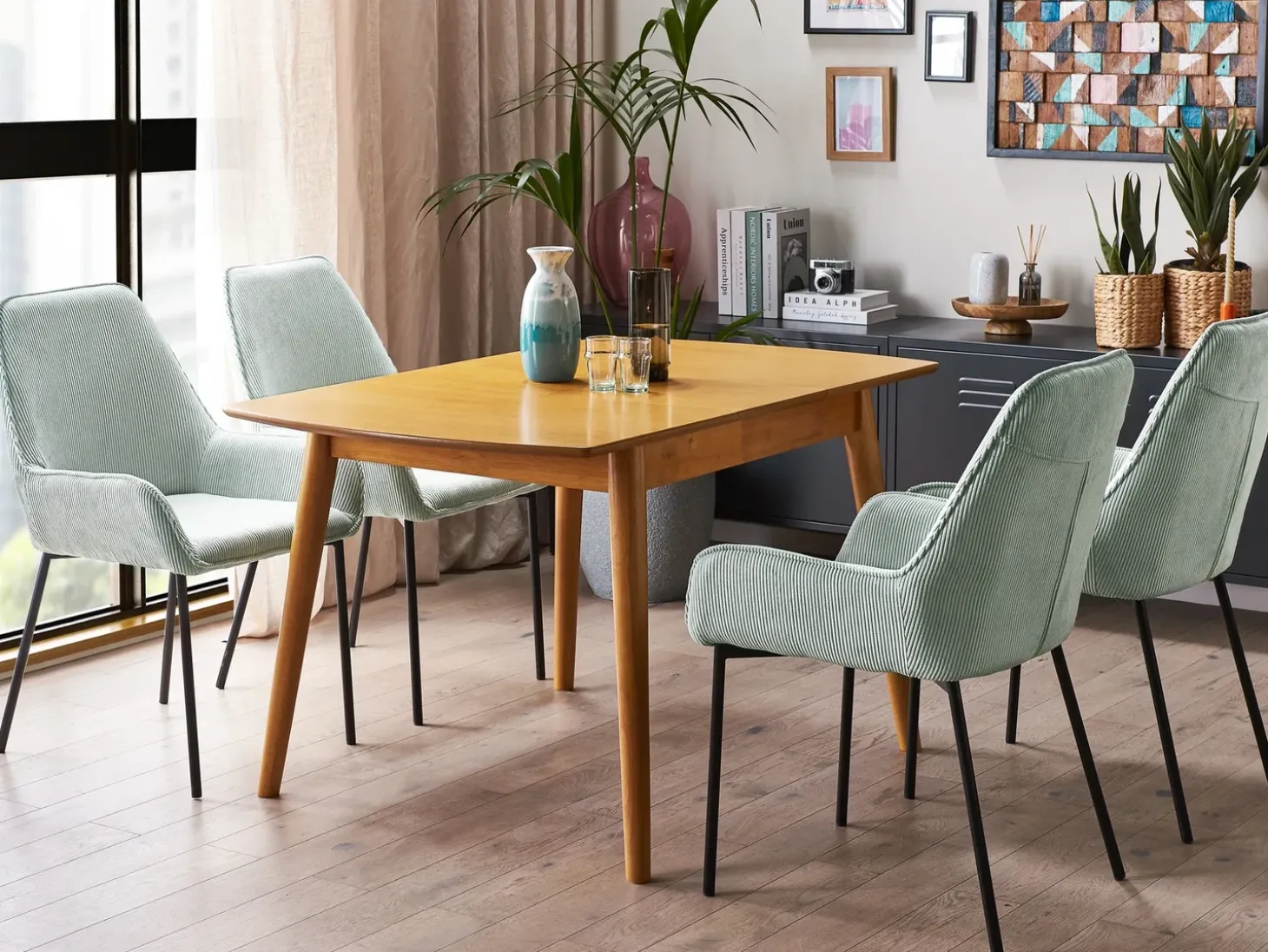 Clearance Stół do jadalni rozkładany TOMS Jasno 100/130 cm 80 cm Stoły Do Jadalni|Wszystkie Stoły