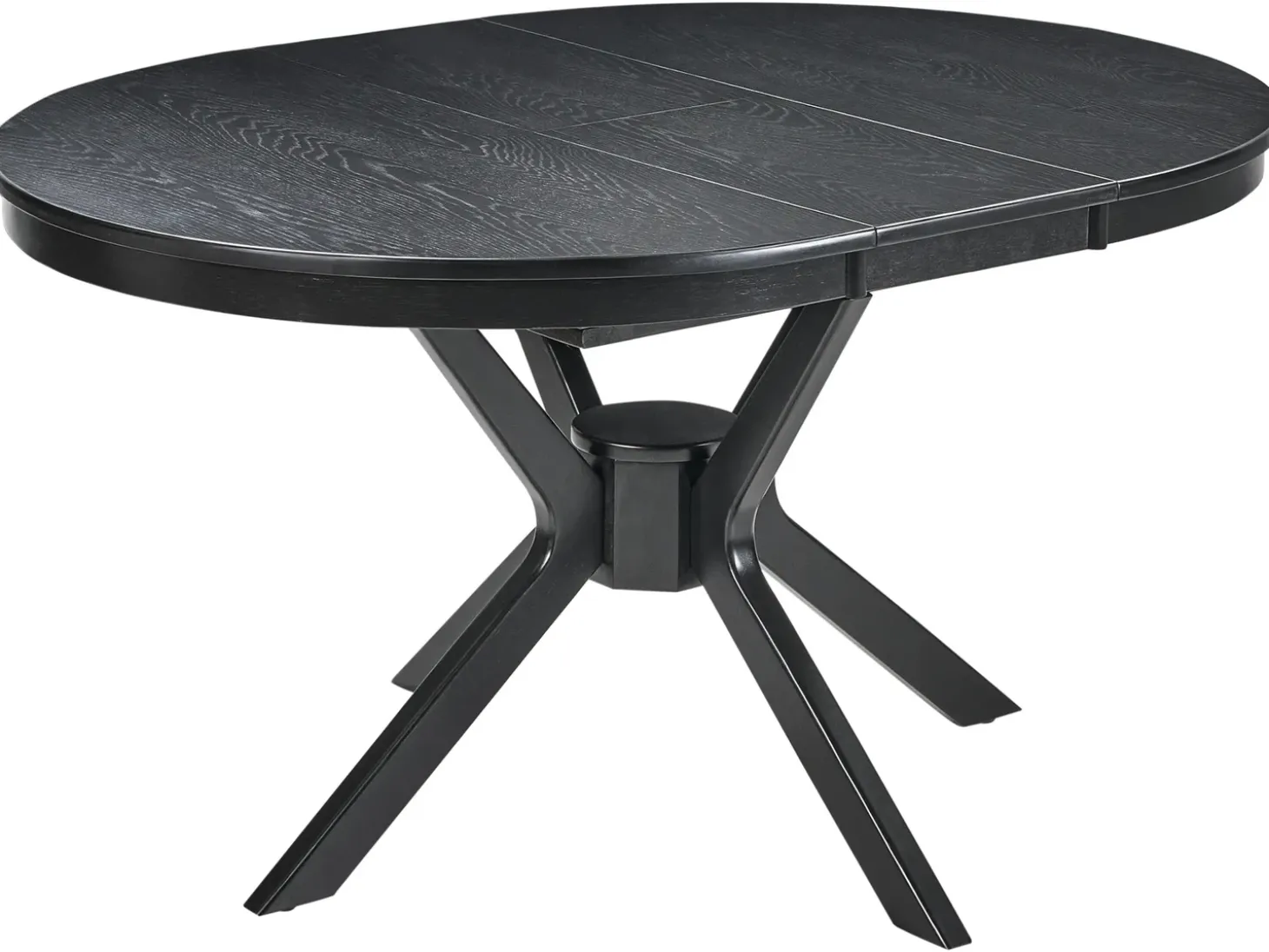 Clearance Stół do jadalni rozkładany TYMIS Dąb 107/137 cm 107 cm Stoły Do Jadalni|Wszystkie Stoły