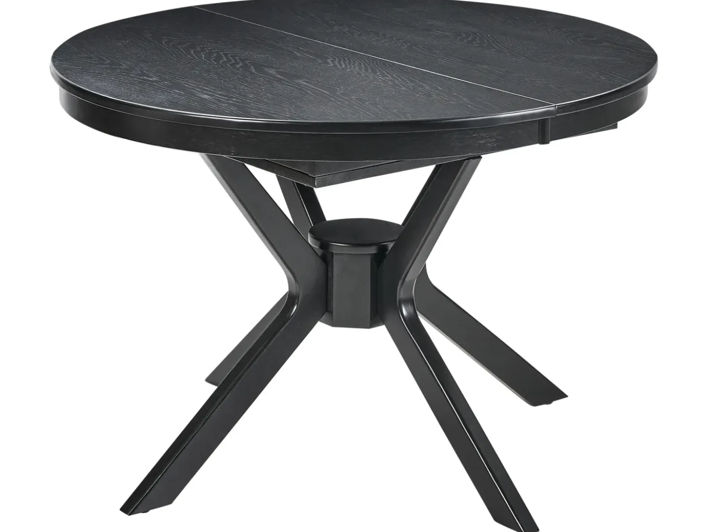Clearance Stół do jadalni rozkładany TYMIS Dąb 107/137 cm 107 cm Stoły Do Jadalni|Wszystkie Stoły