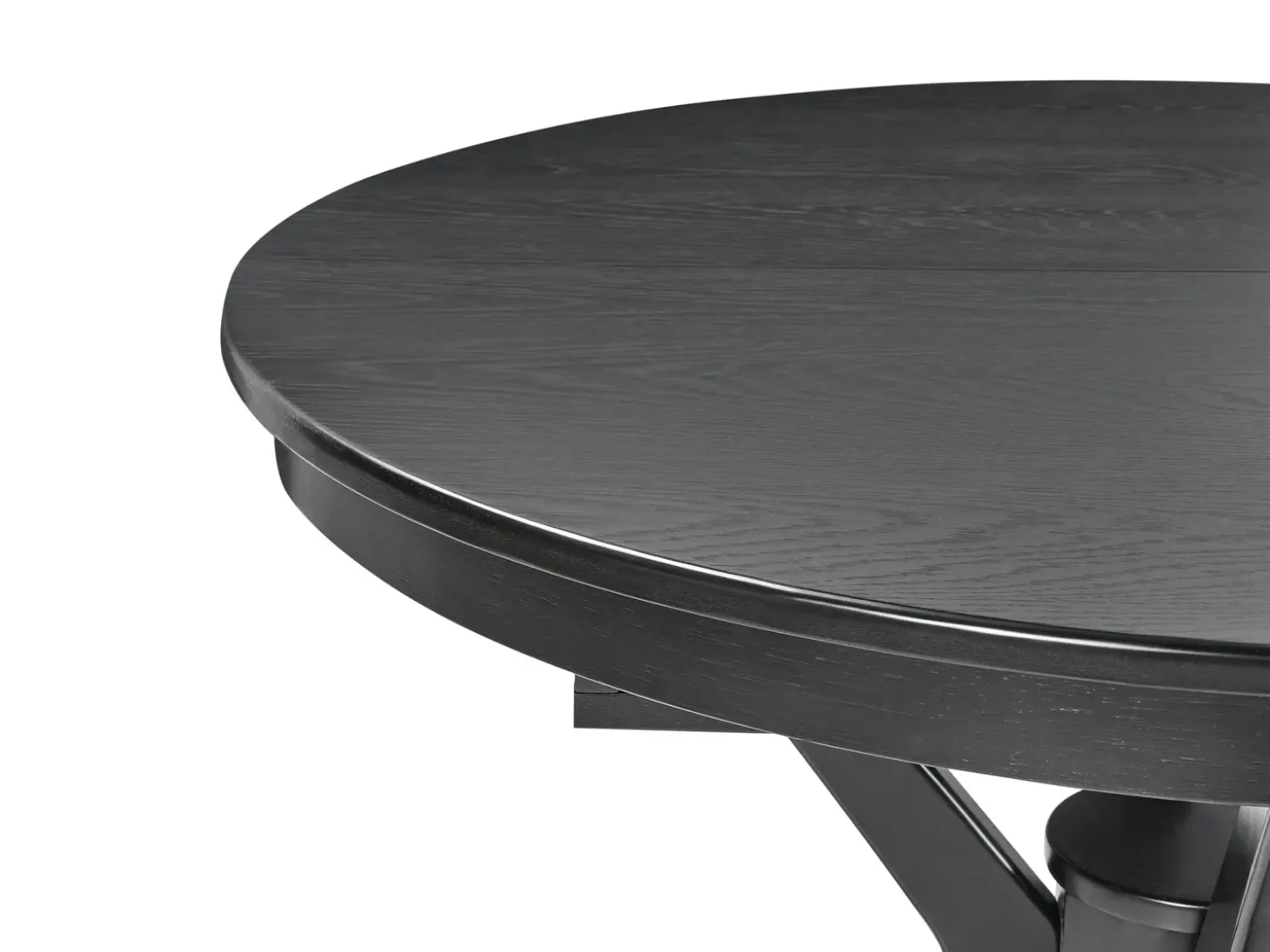 Clearance Stół do jadalni rozkładany TYMIS Dąb 107/137 cm 107 cm Stoły Do Jadalni|Wszystkie Stoły