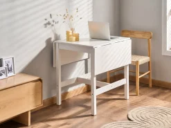 New Stół do jadalni rozkładany VERA 60/120 cm 74 cm Drewno sosnowe Stoły Z Litego Drewna|Stoły Rozkładane
