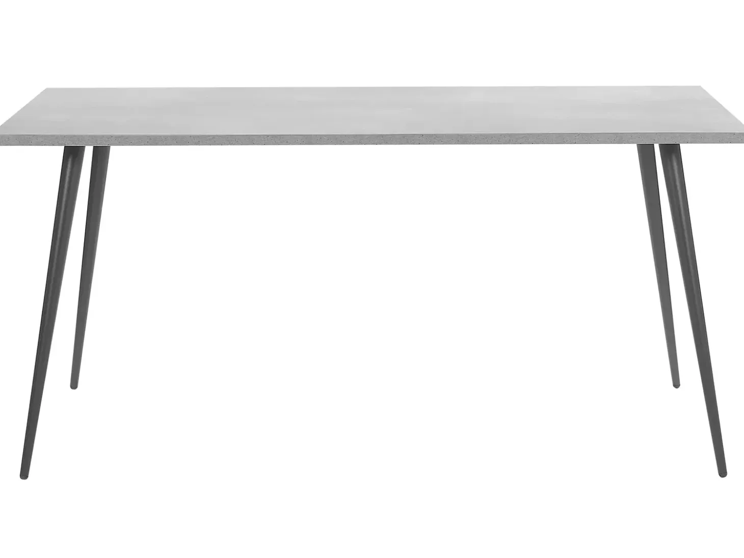Outlet Stół do jadalni SANTIAGO Szary efekt betonu 80 cm Stoły Do Jadalni|Wszystkie Stoły