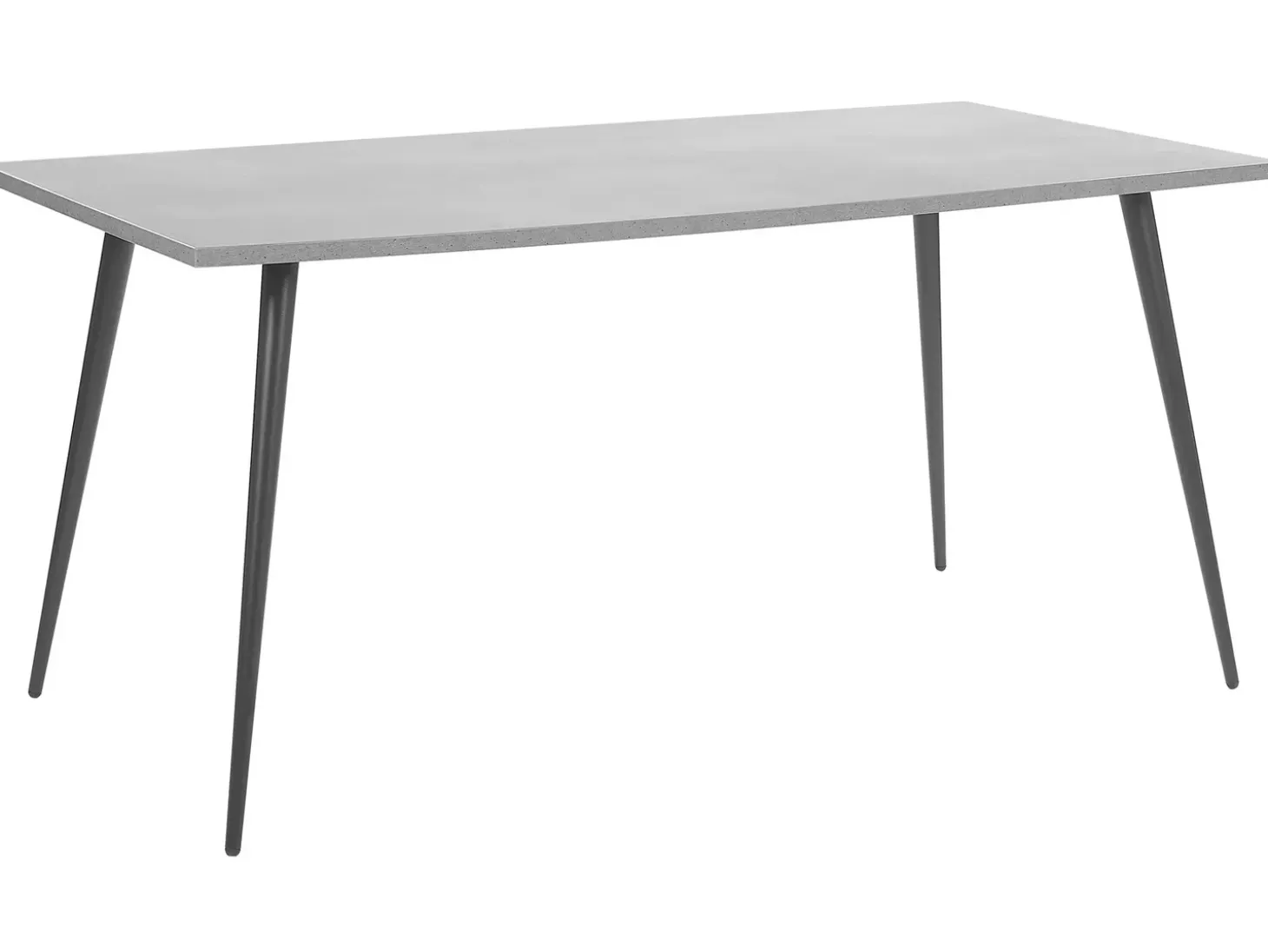 Outlet Stół do jadalni SANTIAGO Szary efekt betonu 80 cm Stoły Do Jadalni|Wszystkie Stoły