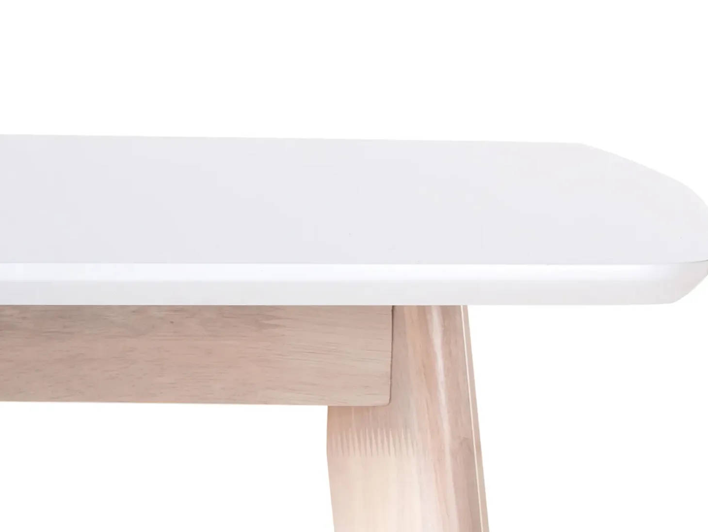Outlet Stół do jadalni SANTOS Biały 150 cm 90 cm Stoły Do Jadalni|Wszystkie Stoły