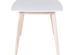 Outlet Stół do jadalni SANTOS Biały 150 cm 90 cm Stoły Do Jadalni|Wszystkie Stoły