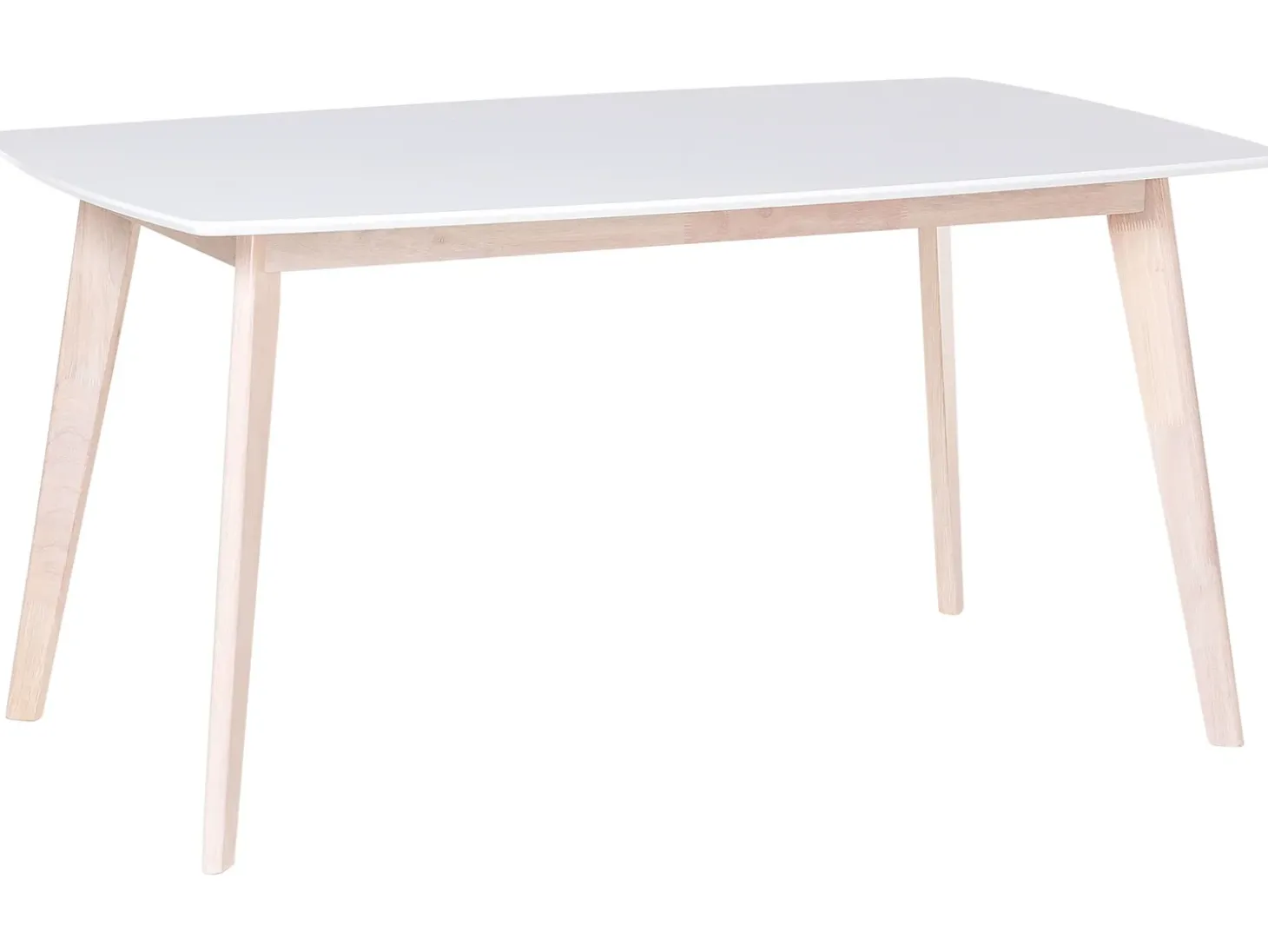 Outlet Stół do jadalni SANTOS Biały 150 cm 90 cm Stoły Do Jadalni|Wszystkie Stoły