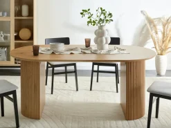 Clearance Stół do jadalni SAVORY Jasno 180 cm 90 cm Stoły Do Jadalni|Wszystkie Stoły