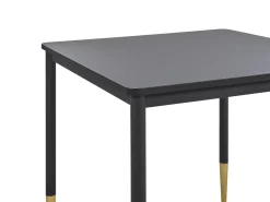 Online Stół do jadalni SHALFORD Czarny 80 cm 80 cm Stoły Do Jadalni|Wszystkie Stoły