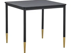 Online Stół do jadalni SHALFORD Czarny 80 cm 80 cm Stoły Do Jadalni|Wszystkie Stoły